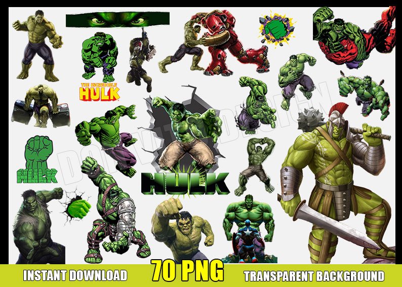 Detail Hulk Clip Art Nomer 40