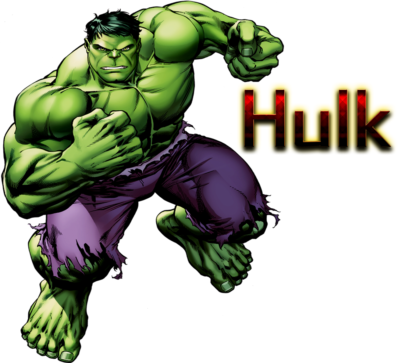 Detail Hulk Clipart Nomer 9