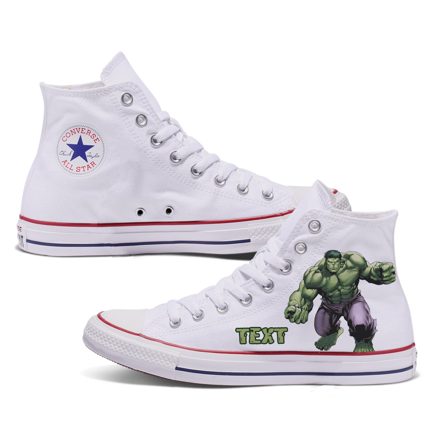 Hulk Converse High Tops - KibrisPDR