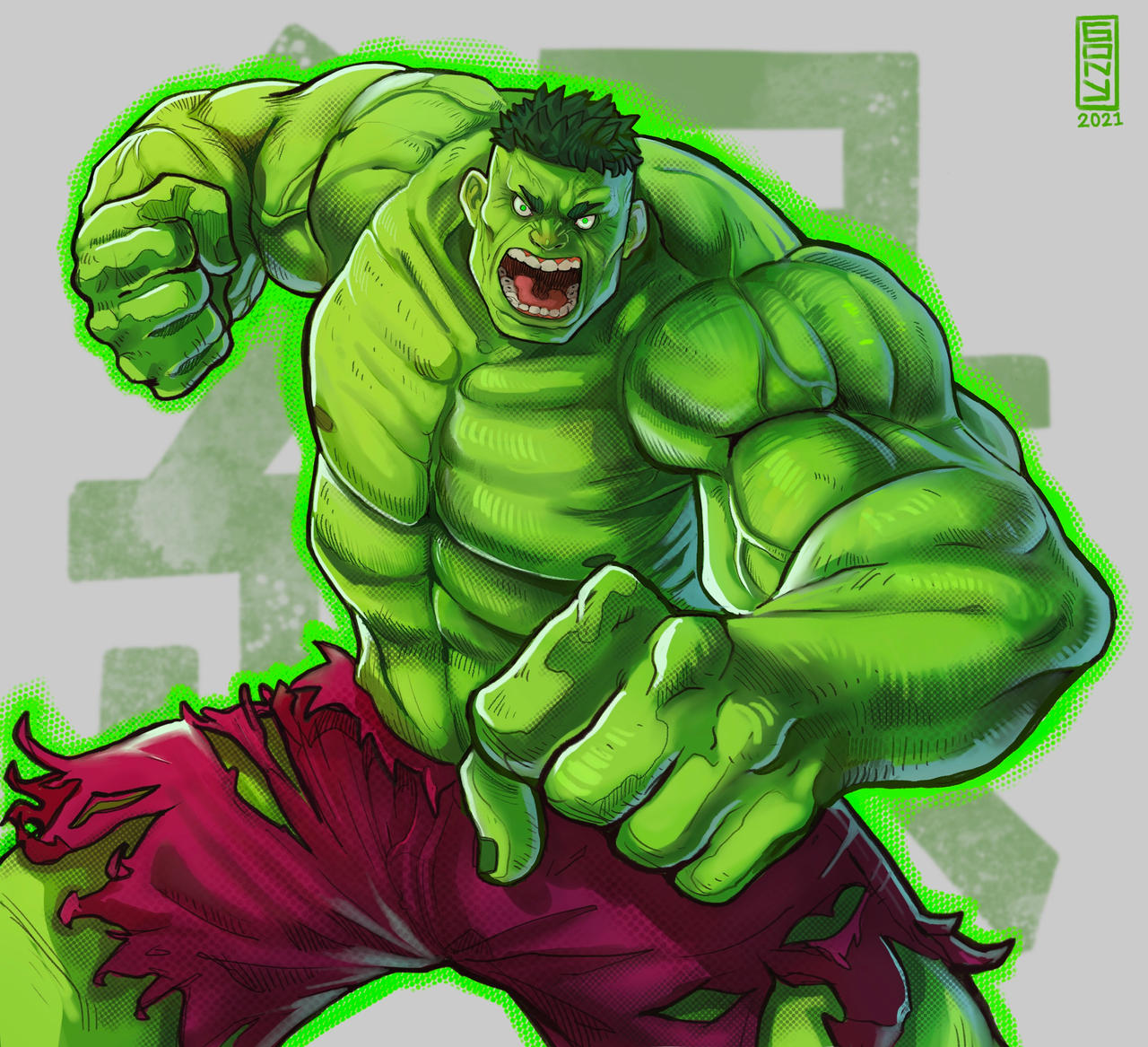 Detail Hulk Desenho Nomer 16