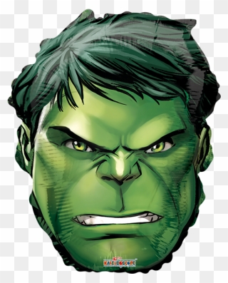 Detail Hulk Face Clipart Black And White Nomer 10