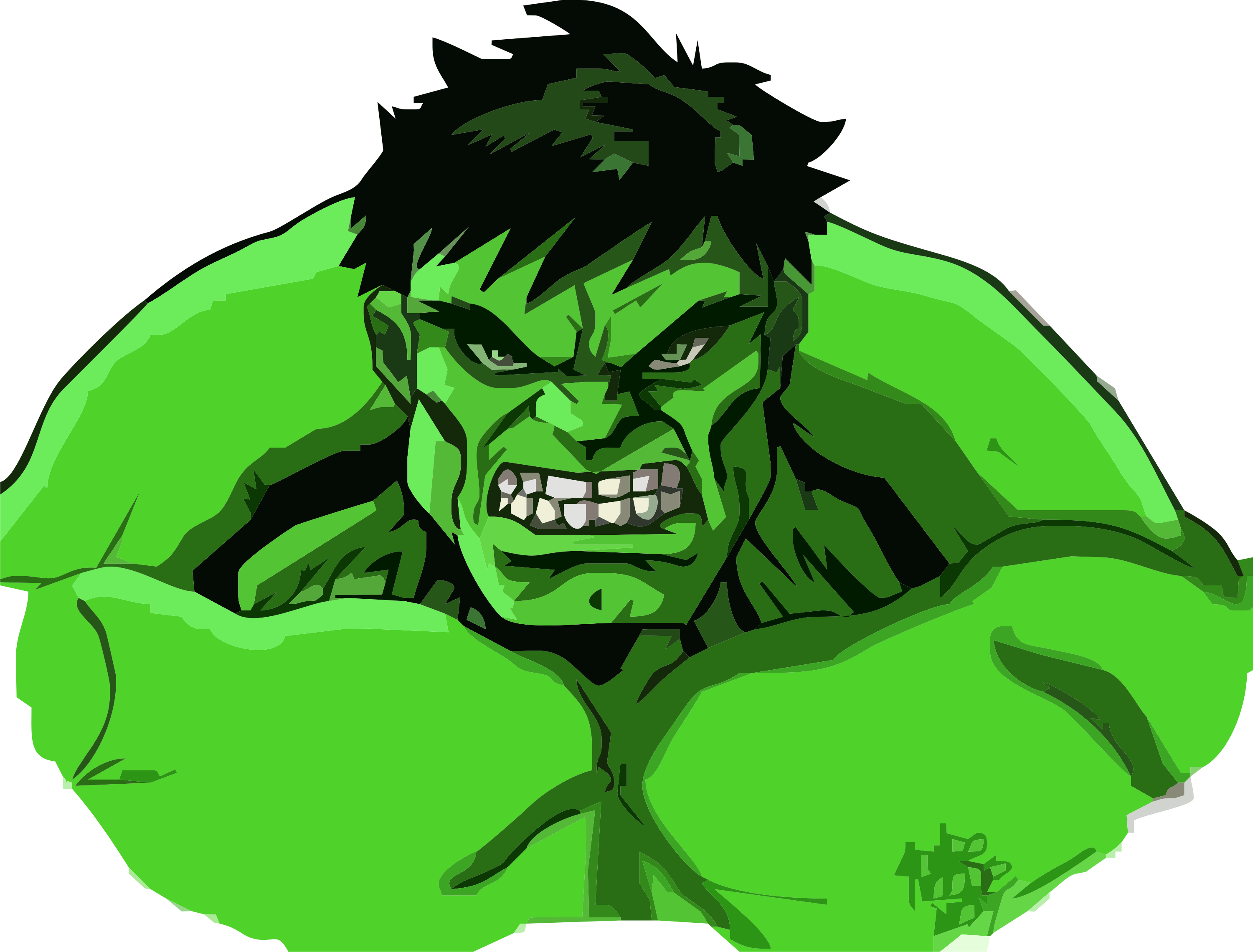 Detail Hulk Face Png Nomer 4