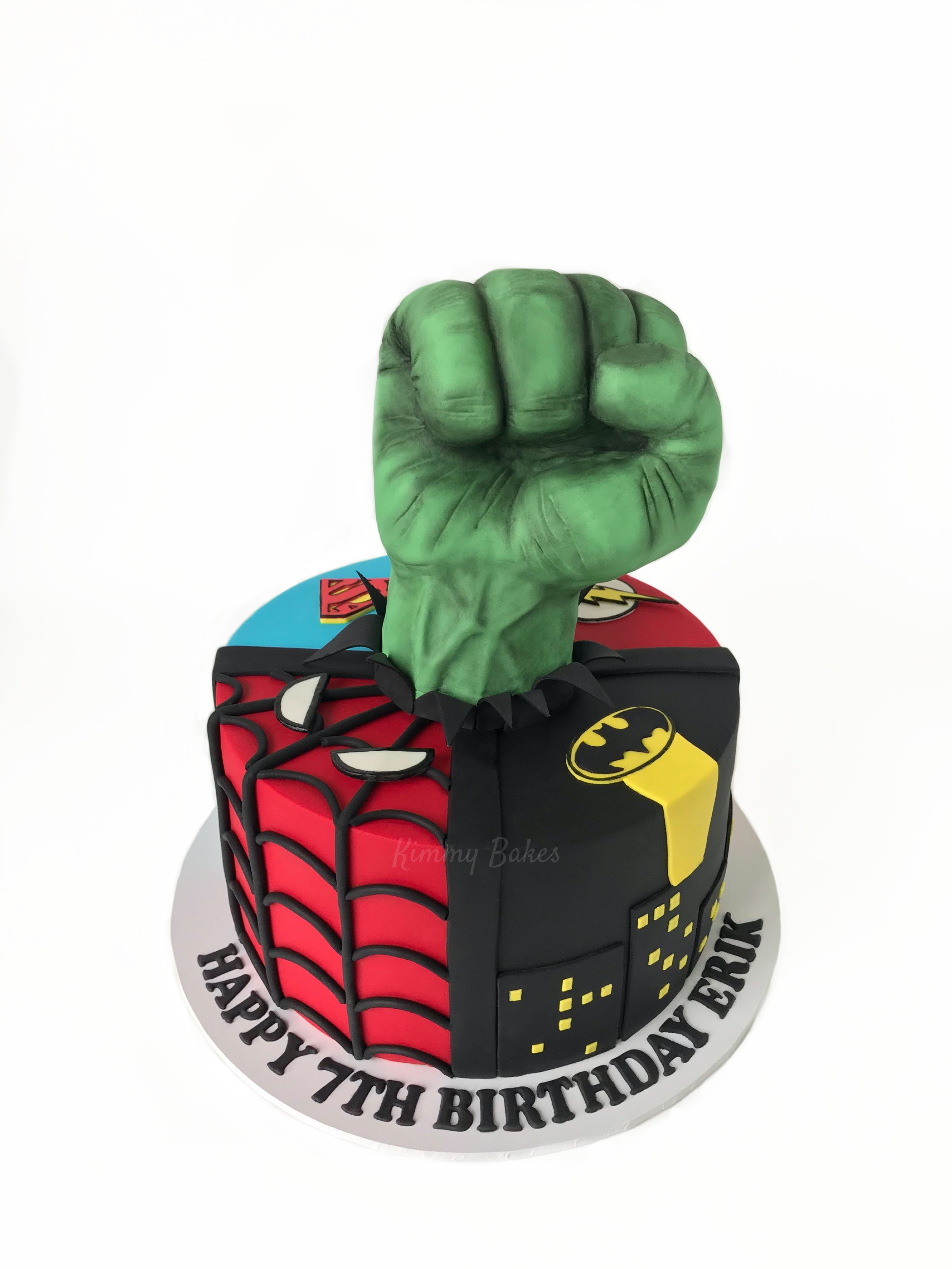 Detail Hulk Fist Cake Nomer 15