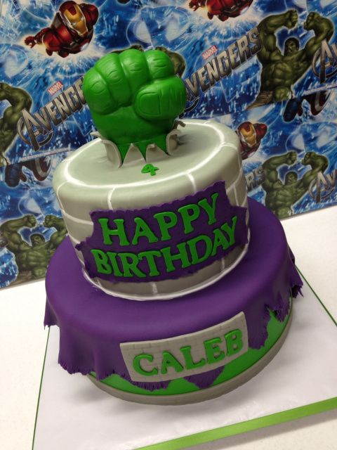 Detail Hulk Fist Cake Nomer 24