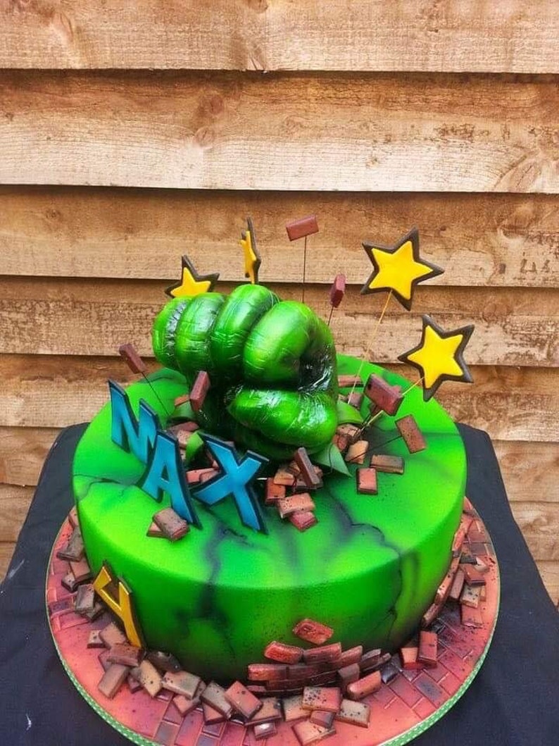 Detail Hulk Fist Cake Nomer 27