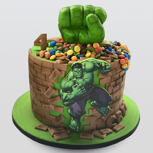 Detail Hulk Fist Cake Nomer 28