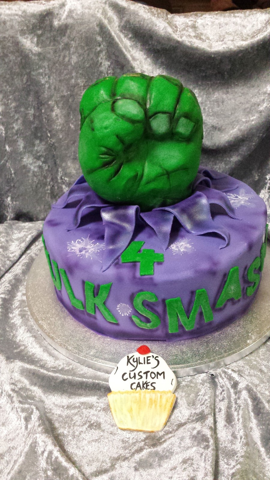 Detail Hulk Fist Cake Nomer 29