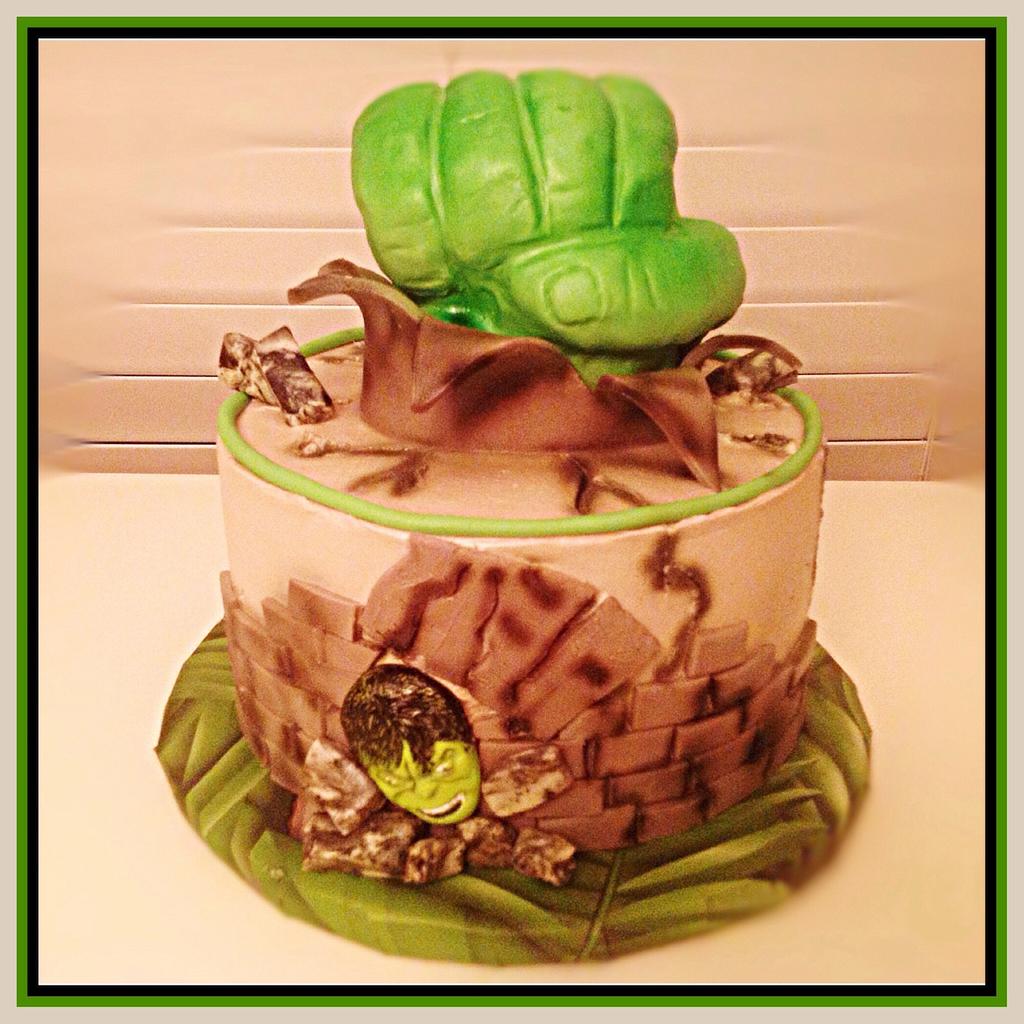 Detail Hulk Fist Cake Nomer 33