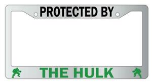 Detail Hulk License Plate Frame Nomer 11