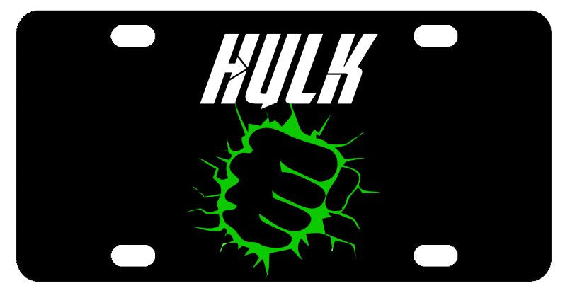 Detail Hulk License Plate Frame Nomer 19