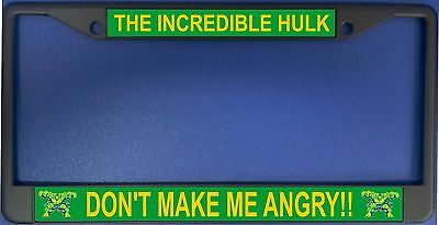 Detail Hulk License Plate Frame Nomer 23