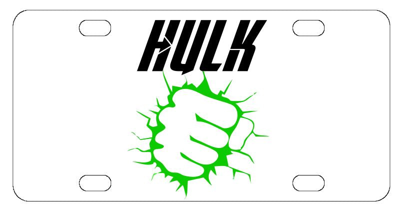 Detail Hulk License Plate Frame Nomer 29