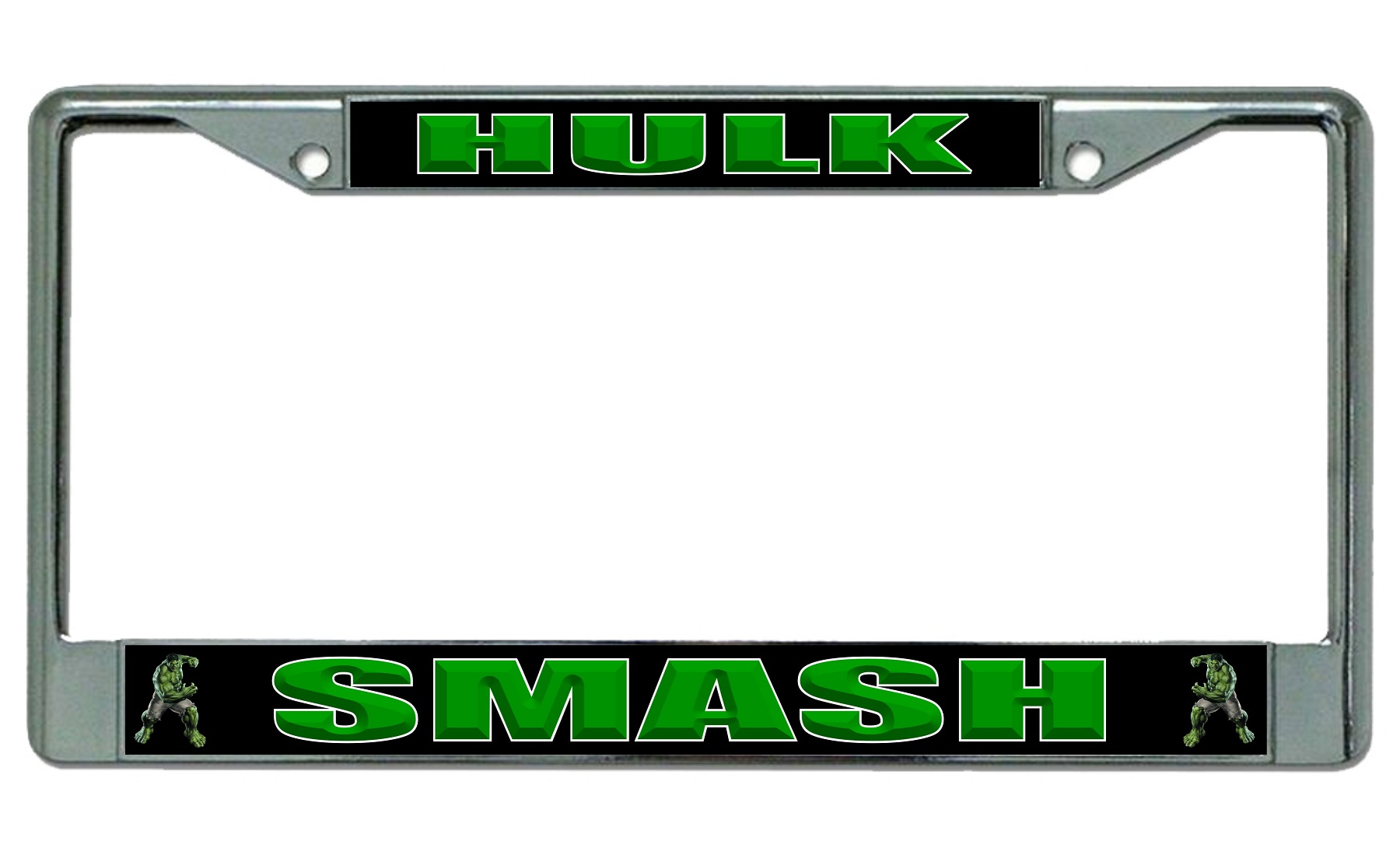 Detail Hulk License Plate Frame Nomer 8