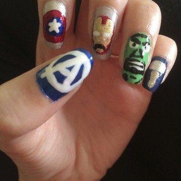 Detail Hulk Nail Designs Nomer 27