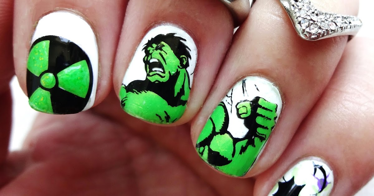 Detail Hulk Nail Designs Nomer 36