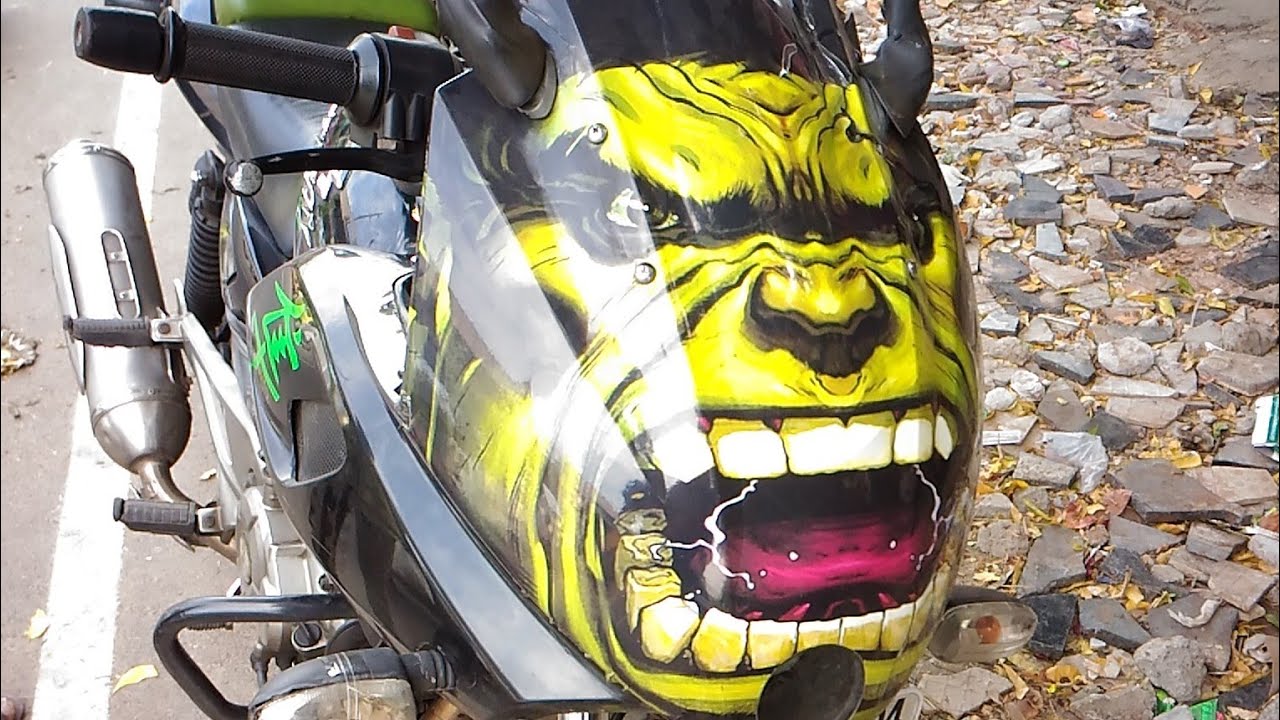 Detail Hulk Sticker For Bike Nomer 35