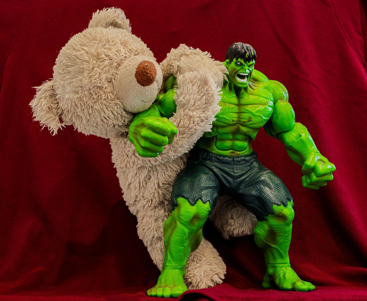 Detail Hulk Teddy Bear Nomer 30