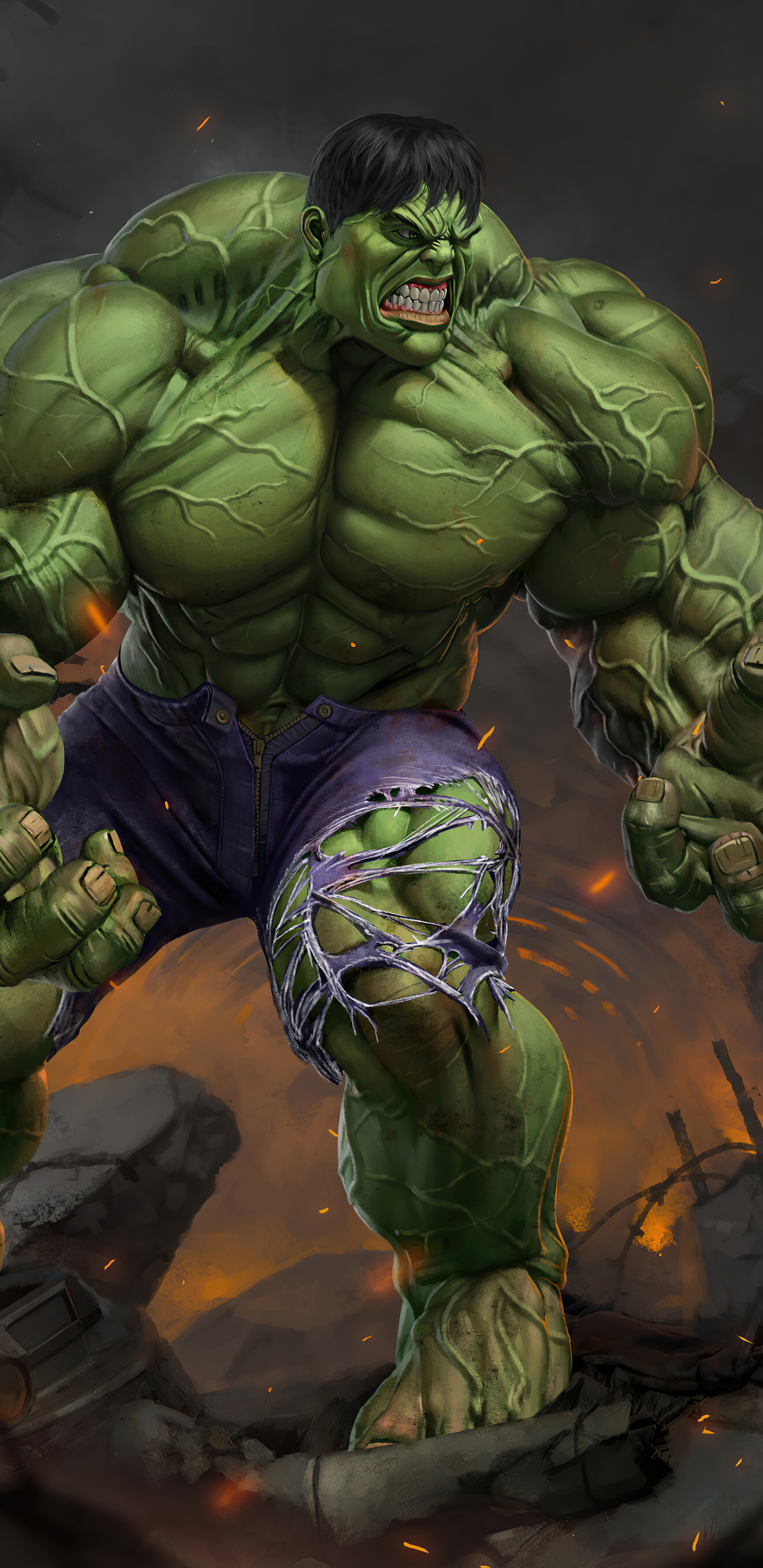 Detail Hulk Wallpaper 4k Nomer 25