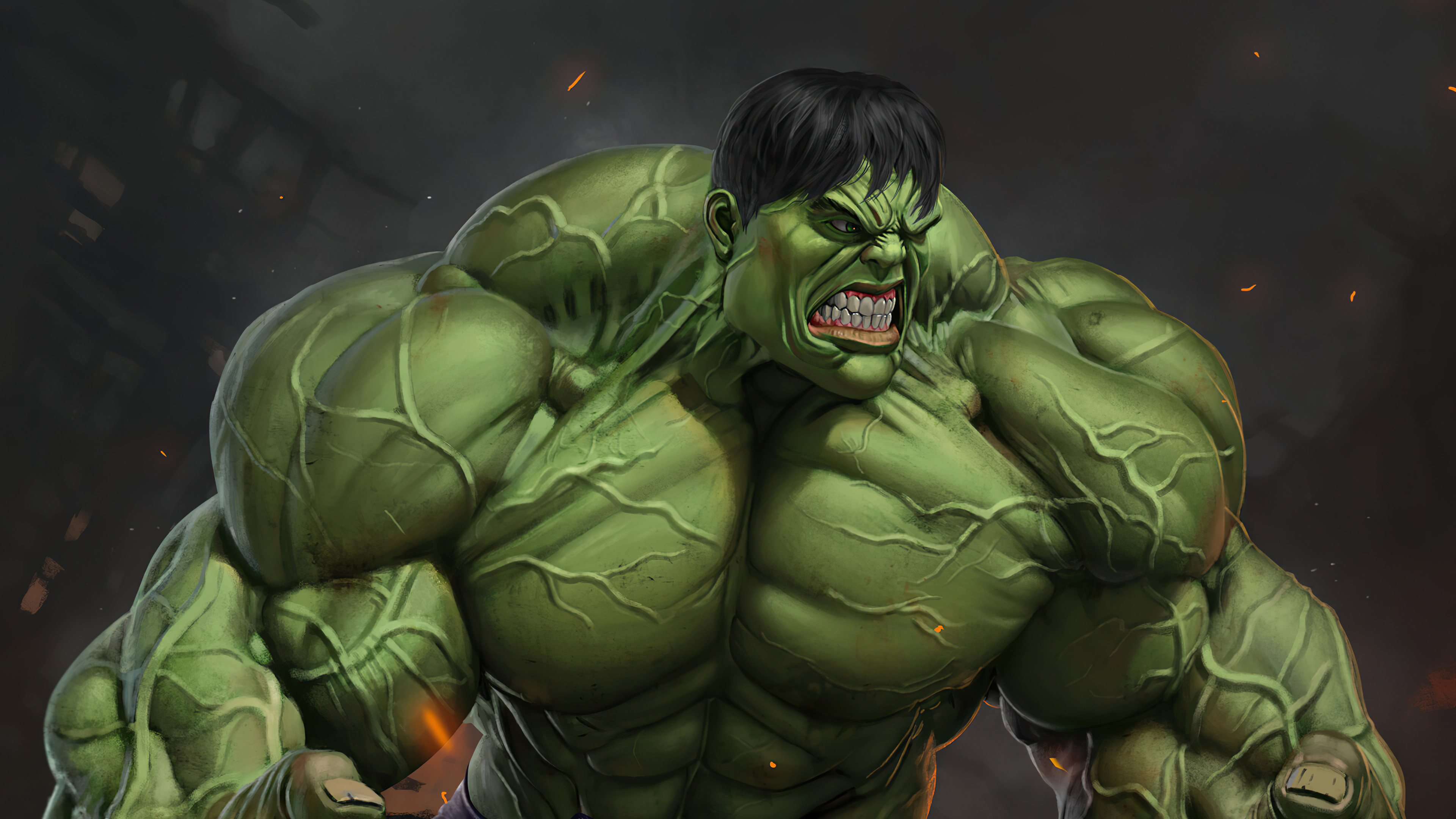 Detail Hulk Wallpaper 4k Nomer 36