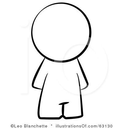 Detail Human Clipart Black And White Nomer 15