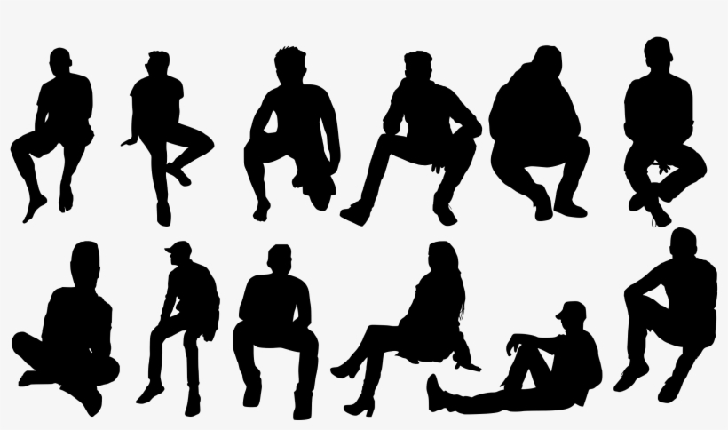 Detail Human Sitting Nomer 6