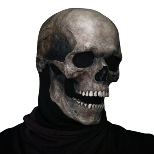 Detail Human Skull Face Nomer 42