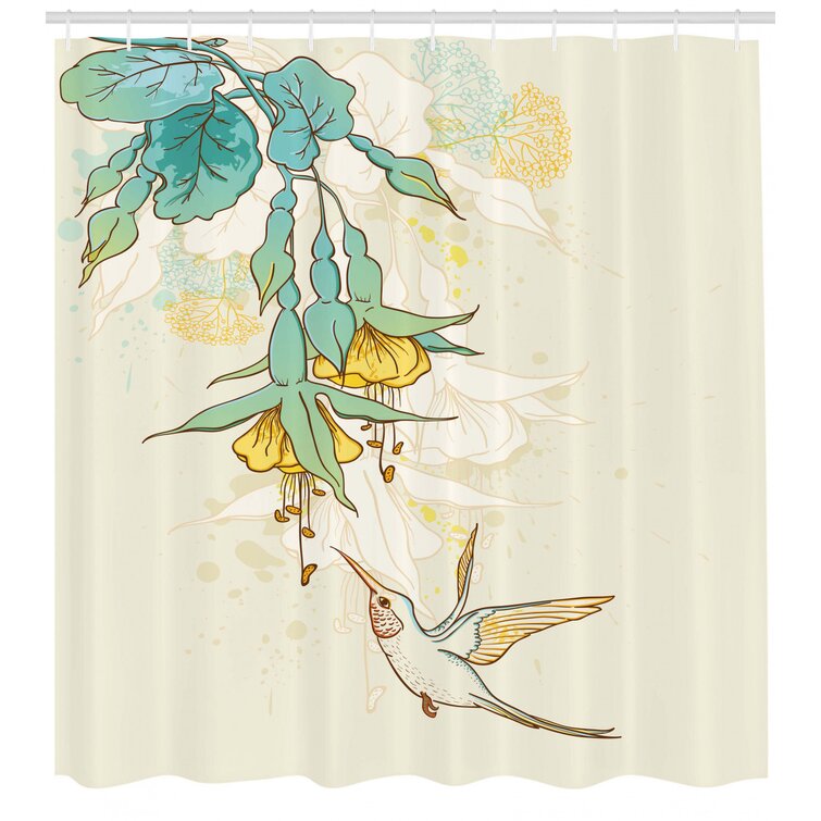 Detail Humming Bird Shower Curtains Nomer 18