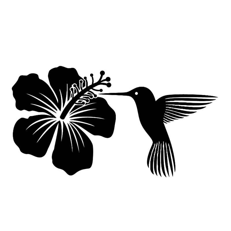 Detail Hummingbird And Flower Silhouette Nomer 34