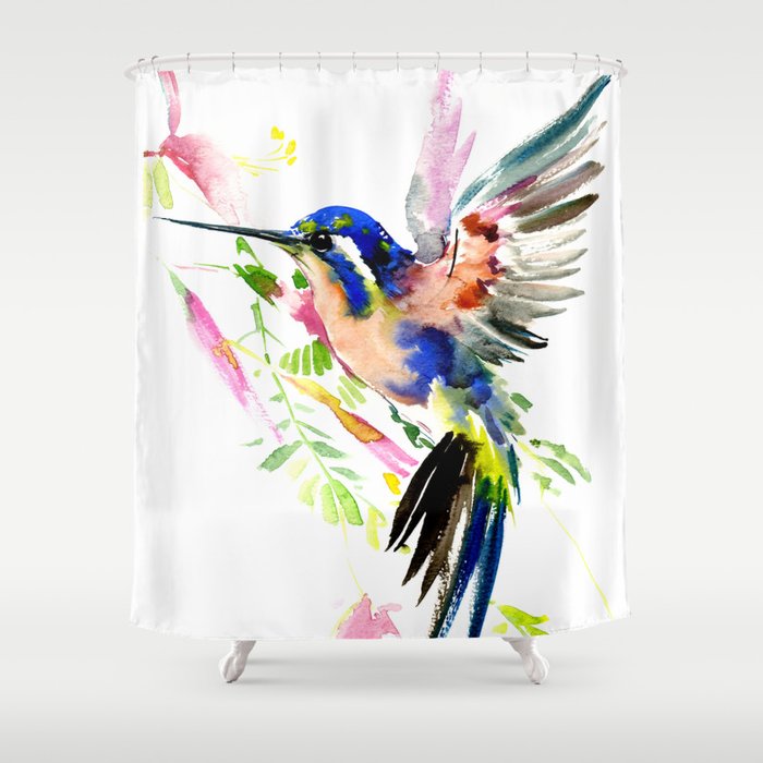 Detail Hummingbird Bathroom Curtains Nomer 14