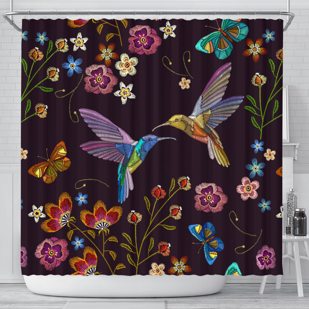 Detail Hummingbird Bathroom Curtains Nomer 18