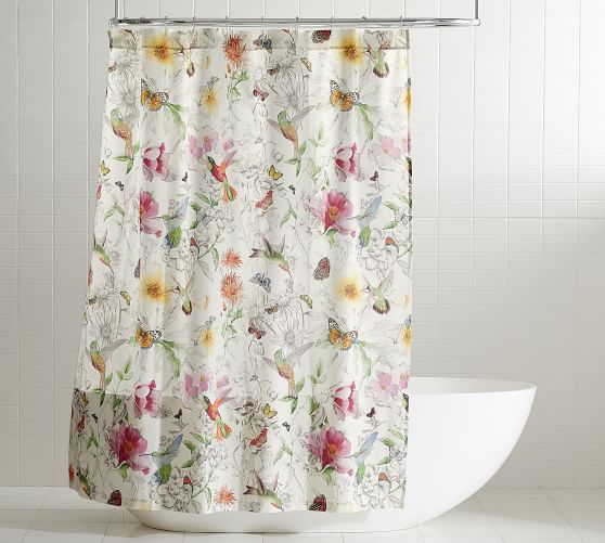 Detail Hummingbird Bathroom Curtains Nomer 3