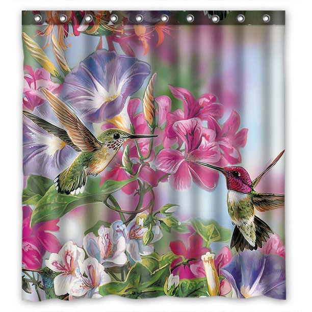 Detail Hummingbird Bathroom Curtains Nomer 22