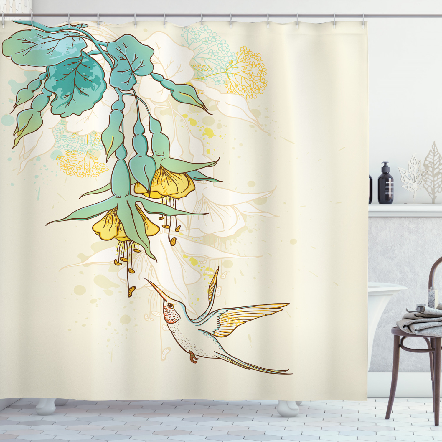 Detail Hummingbird Bathroom Curtains Nomer 24