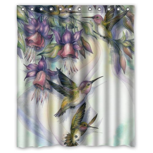 Detail Hummingbird Bathroom Curtains Nomer 4