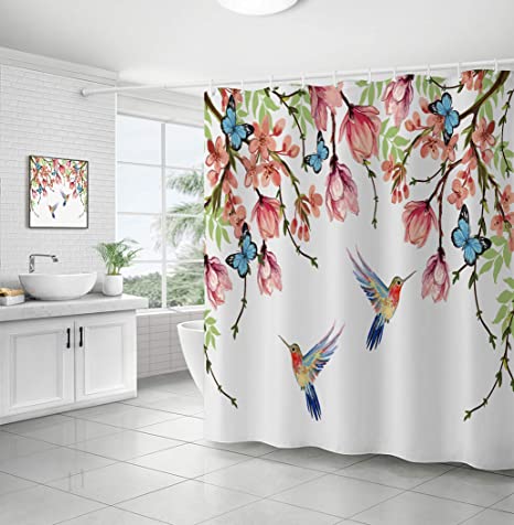 Detail Hummingbird Bathroom Curtains Nomer 36