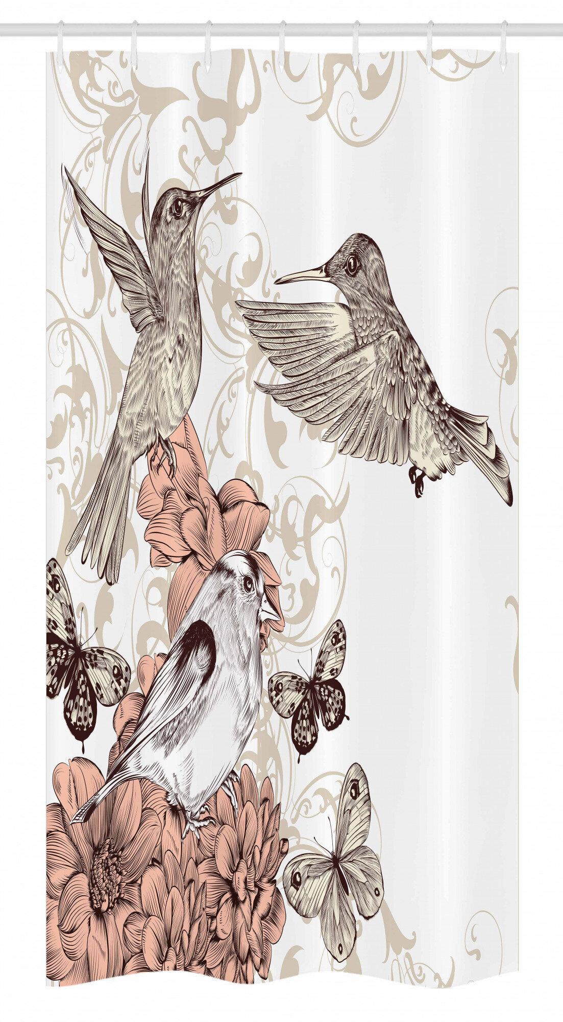 Detail Hummingbird Bathroom Curtains Nomer 44