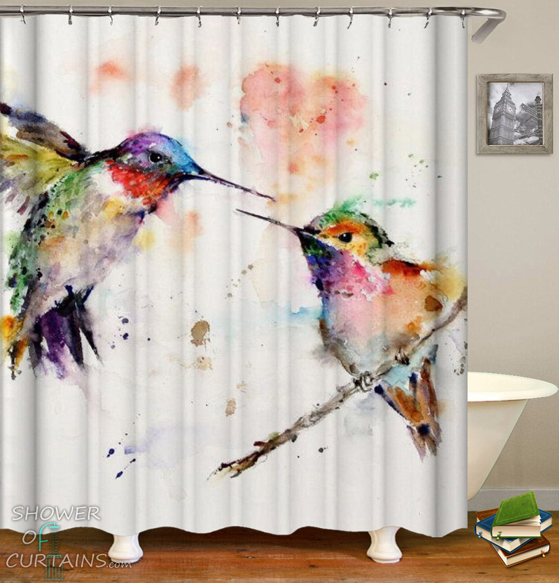 Detail Hummingbird Bathroom Curtains Nomer 52