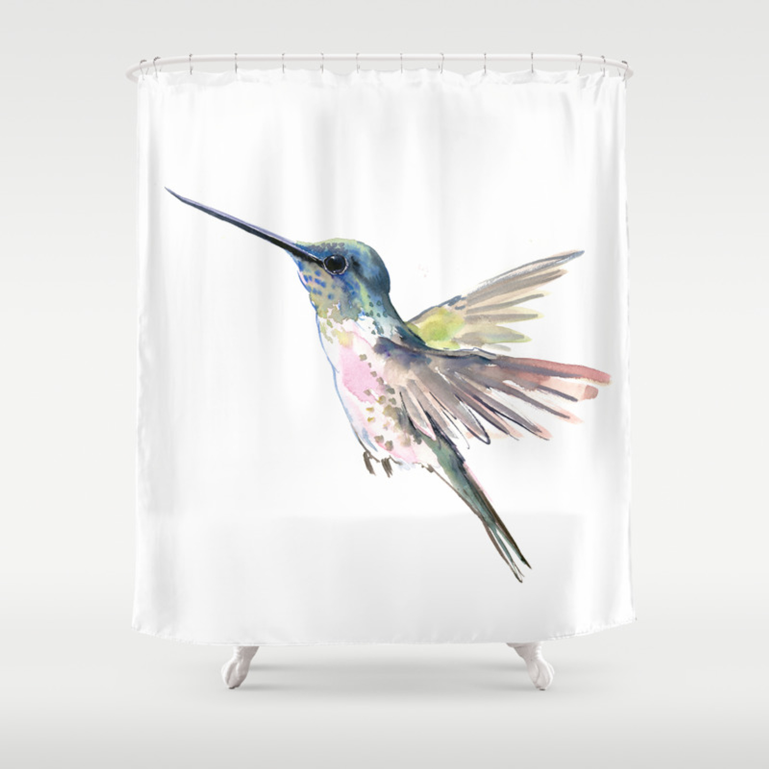 Detail Hummingbird Bathroom Curtains Nomer 54