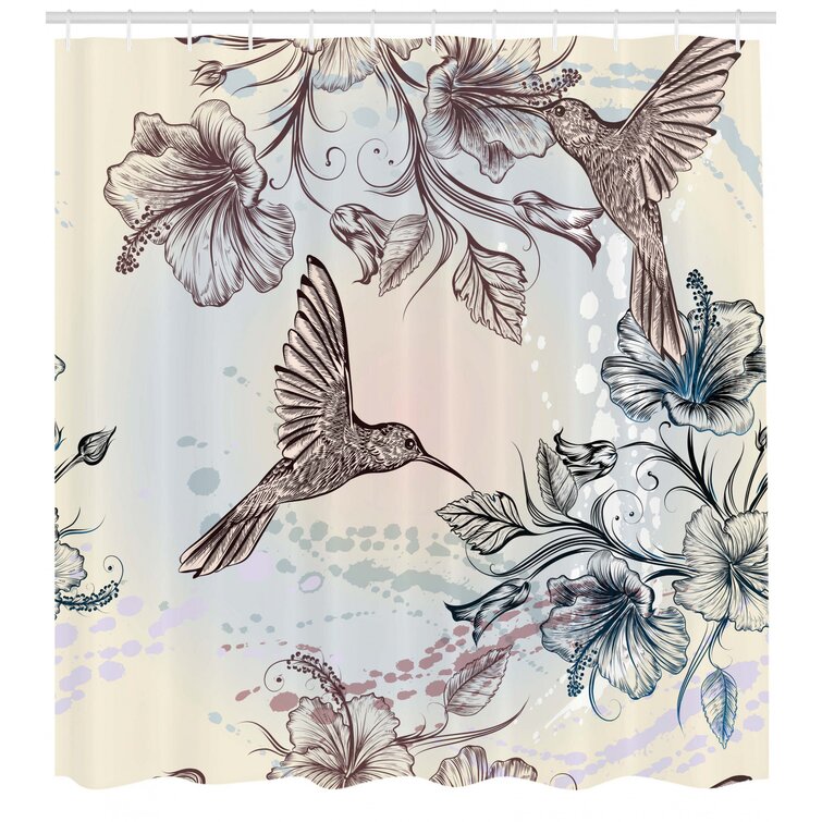 Detail Hummingbird Bathroom Curtains Nomer 55