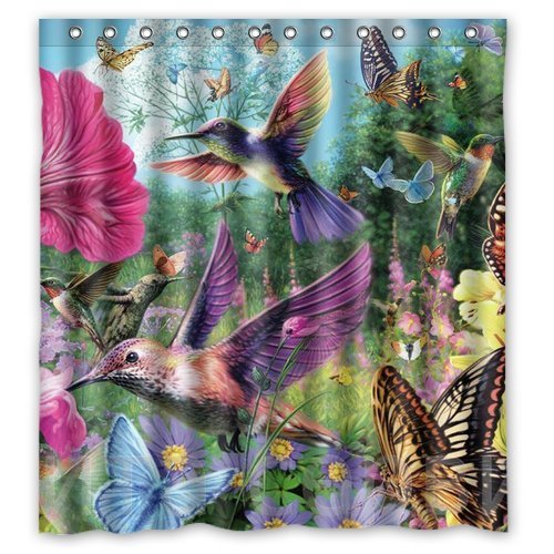 Detail Hummingbird Bathroom Curtains Nomer 57