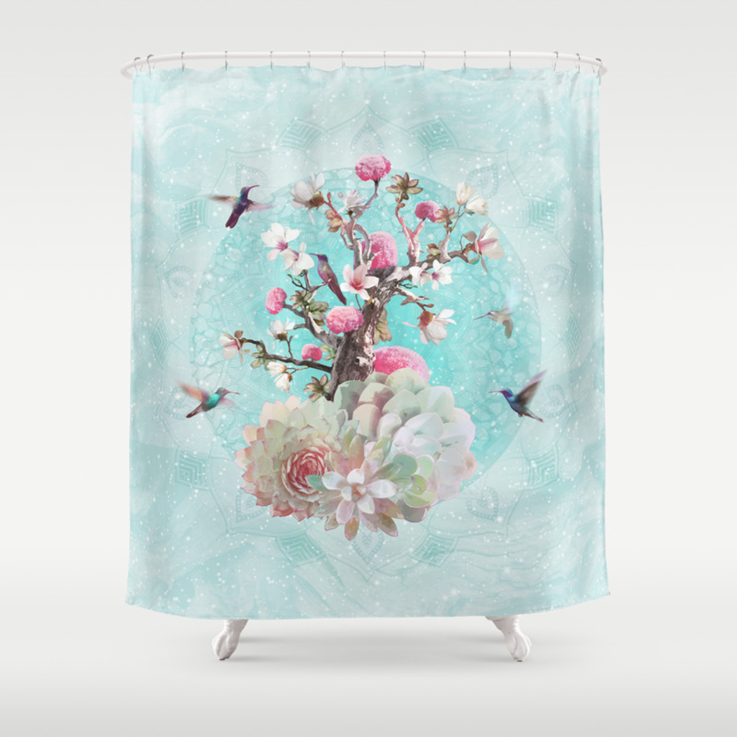 Detail Hummingbird Bathroom Curtains Nomer 59