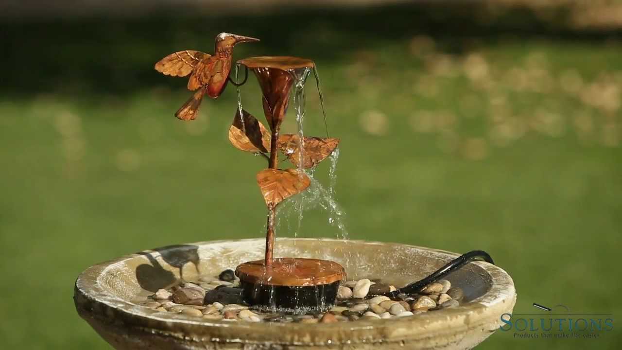 Download Hummingbird Bird Bath Fountains Nomer 5