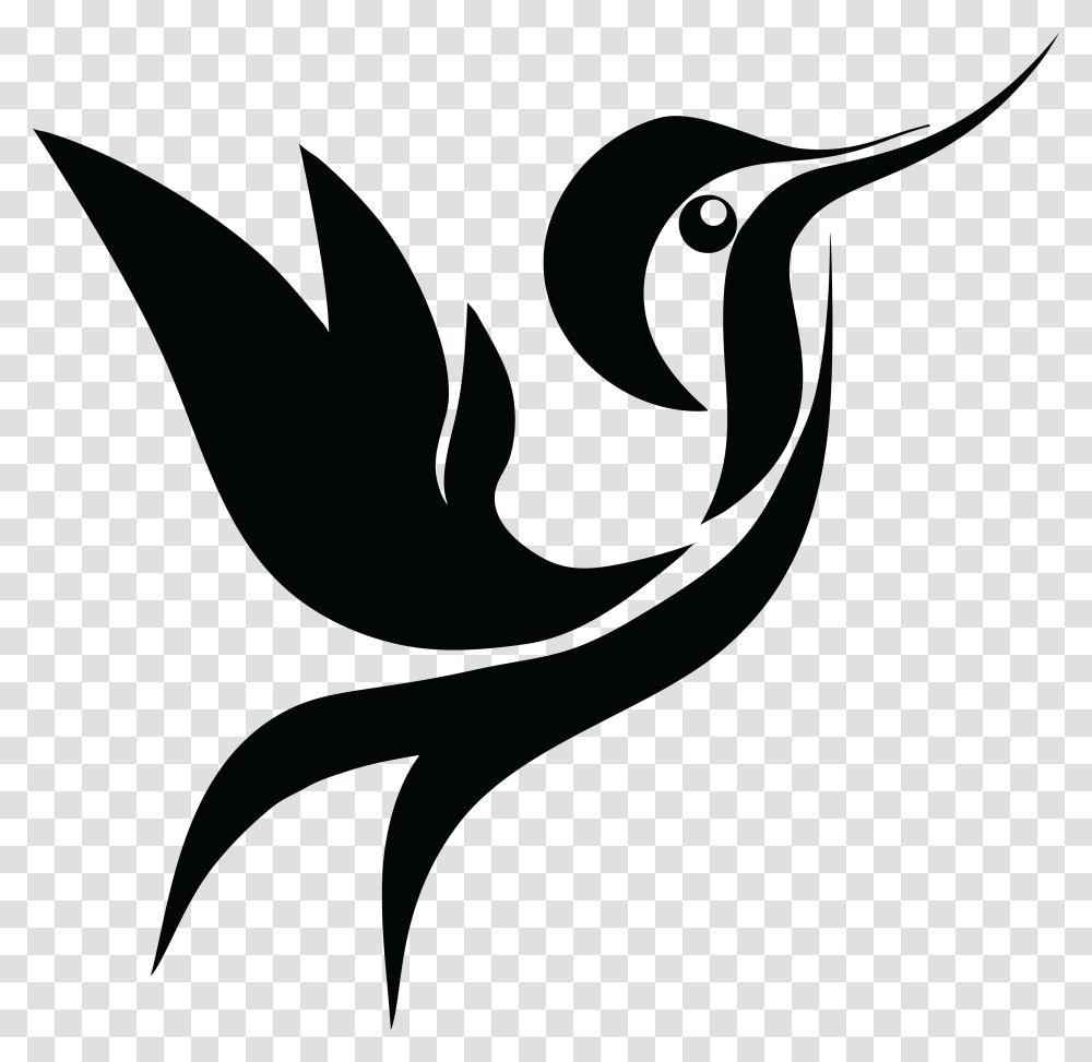 Detail Hummingbird Black And White Clipart Nomer 9