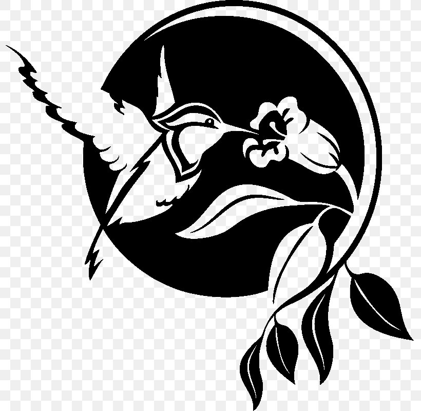 Detail Hummingbird Clipart Black And White Free Nomer 40