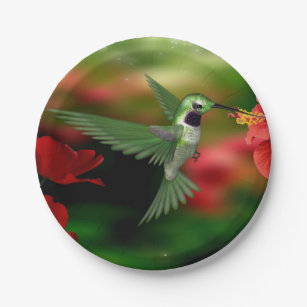 Detail Hummingbird Paper Plates Nomer 6