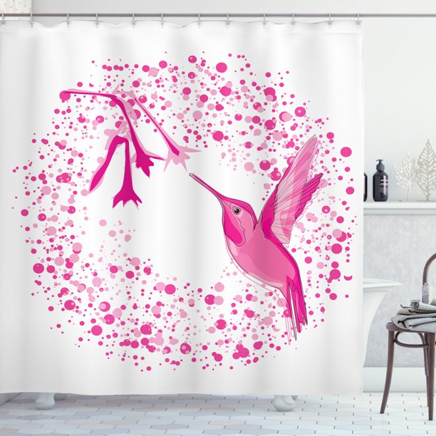 Detail Hummingbird Shower Curtain Set Nomer 32