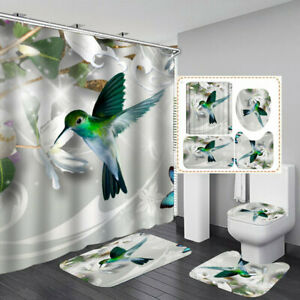 Detail Hummingbird Shower Curtain Set Nomer 59