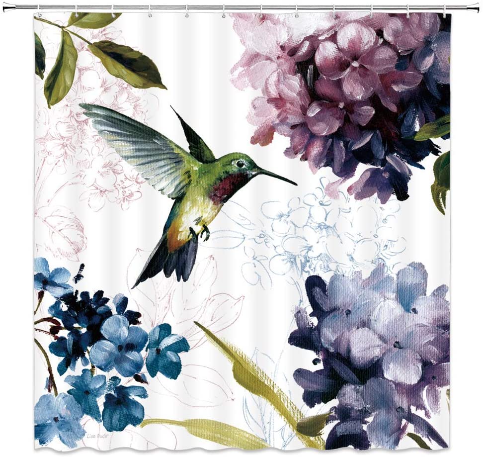Detail Hummingbird Shower Curtains Nomer 21