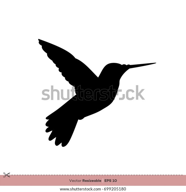 Detail Hummingbird Silhouette Vector Nomer 35