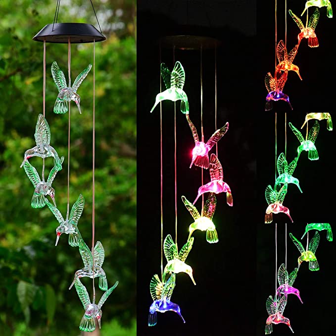 Detail Hummingbird Solar Lights Amazon Nomer 16